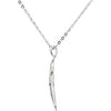 Yellow/Rose Gold Plated Sterling Silver Walk Worth Necklace Yellow/Rose Gold Plated Sterling Silver Walk Worth Necklace