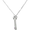Sterling Silver Safe in My Love Birthstone Necklace Sterling Silver Safe in My Love Birthstone Necklace