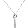 Sterling Silver Safe in My Love Birthstone Necklace Sterling Silver Safe in My Love Birthstone Necklace