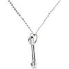 Sterling Silver Safe in My Love Birthstone Necklace Sterling Silver Safe in My Love Birthstone Necklace