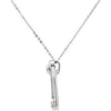 Sterling Silver Safe in My Love Birthstone Necklace Sterling Silver Safe in My Love Birthstone Necklace