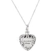 Remember Always Ash Holder Pendant and Chain with Packaging in Sterling Silver