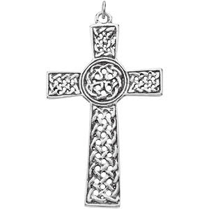 Sterling Silver Celtic Cross Pendant Sterling Silver Celtic Cross Pendant