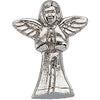 14k White Gold Praying Angel Lapel Pin 14k White Gold Praying Angel Lapel Pin