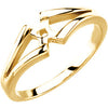 Shank For Peg Head in 14K Yellow Gold (Size 6) Shank For Peg Head in 14K Yellow Gold (Size 6)