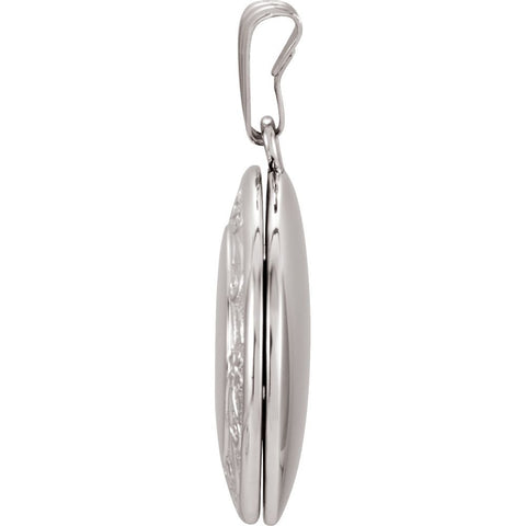 Sterling Silver Round Locket