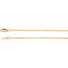 1.5 mm Lasered Titan Gold Rope Chain in 14k Yellow Gold ( 24-Inch )