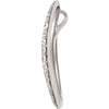 14k White Gold Diamond Pendant