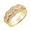1 CTTW Diamond Anniversary Band in 14k Yellow Gold (Size 6 )