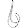 Freeform Pendant in 14K White Gold