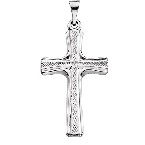 Platinum Cross Pendant