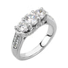 14K Yellow Gold 3/4 CTW Diamond Engagement Ring (Size 6)