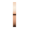 14k Rose Gold 2.5mm Flat Band, Size 5