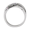 Sterling Silver Criss Cross Ring, Size 7