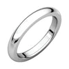 Heavy Comfort-Fit Wedding Band Ring in Sterling Silver ( Size 10 )
