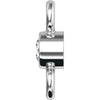 14k White Gold .015 CTW Diamond Micro Bezel Link