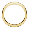 14k Yellow Gold 8mm Light Comfort Fit Band, Size 7.5