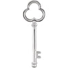 Fashion Key Pendant in Sterling Silver