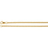 14k Yellow Gold 2.4mm Wheat 16" Chain
