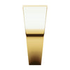 10k Yellow Gold 8mm Flat Tapered Band, Size 6