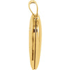 14k Yellow Gold .01 CTW Diamond Heart Locket