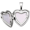 Sterling Silver First Communion Heart Locket