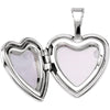 Sterling Silver Primera Communion Heart Locket
