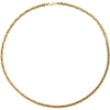 14k Yellow Gold 3.25mm Palma 20" Chain