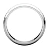 Sterling Silver 5mm Milgrain Comfort Fit Band, Size 7