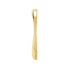 14k Yellow Gold Hammered Teardrop Pendant