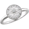 Size 7 0.04 CTTW Diamond Ring in Sterling Silver