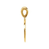 14k Yellow Gold "C" Medium Initial Pendant