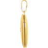 14k Yellow Gold Heart Locket