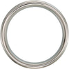 Cobalt 6mm Beveled Edge Band Size 9.5
