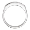 14k White Gold 3/4 CTW Diamond Ring, Size 11