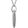 14k White Gold 1/8 CTW Diamond Pierced Style 18" Necklace
