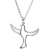 Sealed in the Spirit Necklace in Sterling Silver ( 18 inch )