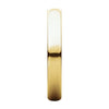 14k Yellow Gold 3mm Half Round Light Band, Size 6