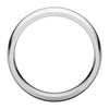 Platinum 6mm Light Comfort Fit Band, Size 7