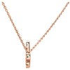 14k Rose Gold 1/4 CTW Diamond 18" Necklace