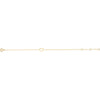 14k Yellow Gold Heart Design Bracelet