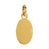 14k Yellow Gold 8.75x5.75mm Oval St. Christopher Medal