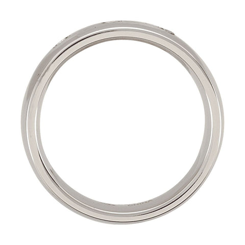 Cobalt 8mm .15 CTW Diamond Domed Band Size 11