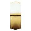 14k Yellow Gold 8mm Half Round Edge Band, Size 11