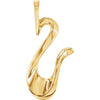 Metal Fashion Pendant in 14k Yellow Gold