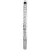14k White Gold 1/8 CTW Diamond Band for 6X6MM Engagement, Size 7