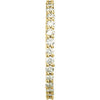 14k Yellow Gold 1 CTW Diamond Eternity Band Size 7