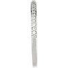 Platinum 1/8 CTW Diamond Band, Size 7