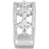 14k White Gold Anniversary Band, Size 7