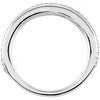 14k White Gold 1/3 CTW Diamond Anniversary Band, Size 7